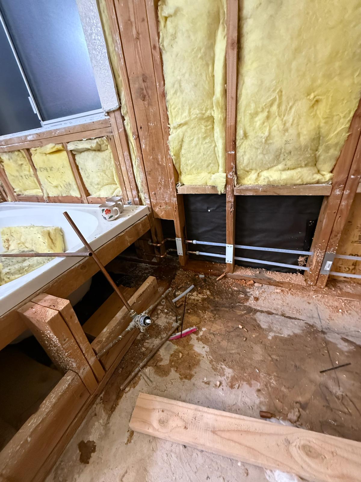 PEX Pipe Repair Project